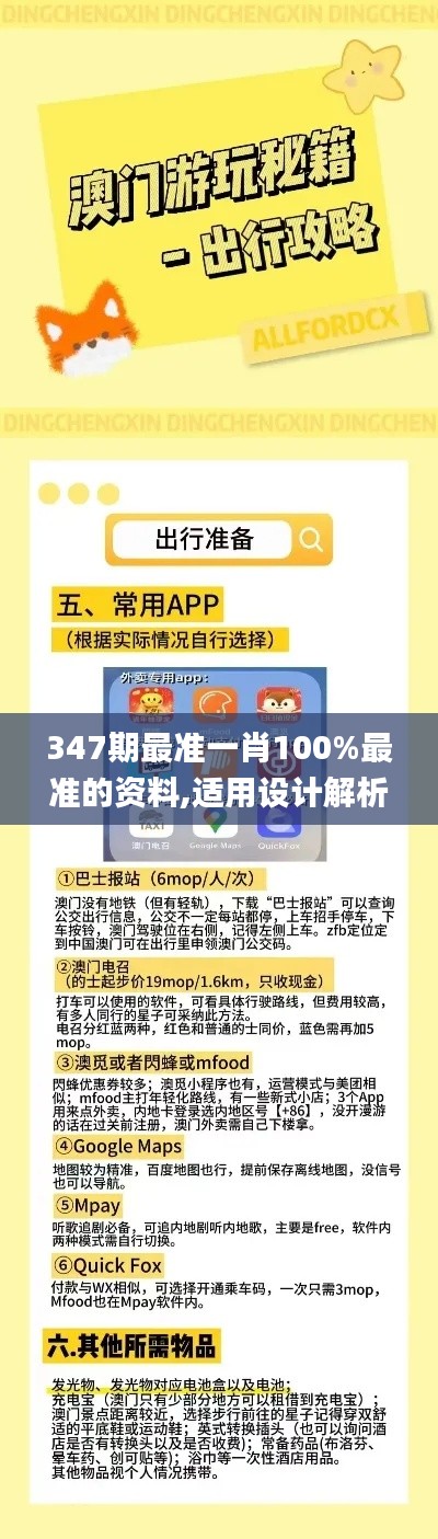 347期最准一肖100%最准的资料,适用设计解析策略_专属款3.399