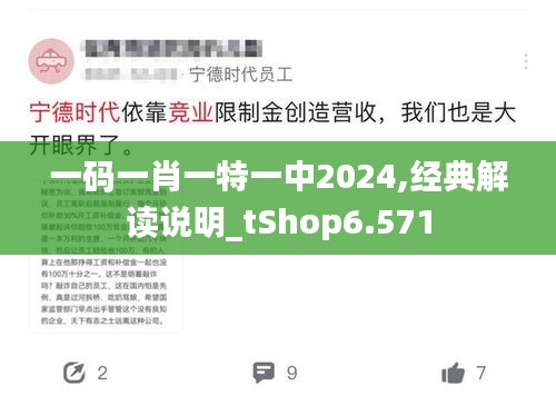 一码一肖一特一中2024,经典解读说明_tShop6.571