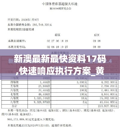 新澳最新最快资料17码,快速响应执行方案_黄金版10.899