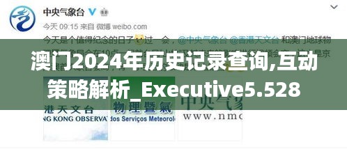 澳门2024年历史记录查询,互动策略解析_Executive5.528