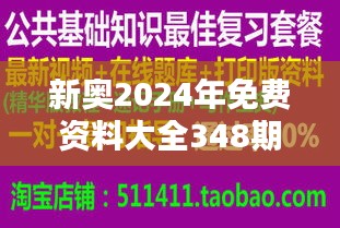 新奥2024年免费资料大全348期：你的知识宝库，免费大放送