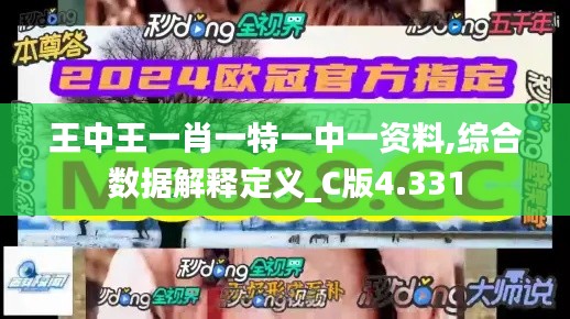 王中王一肖一特一中一资料,综合数据解释定义_C版4.331