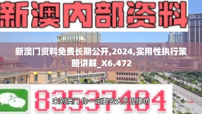 新澳门资料免费长期公开,2024,实用性执行策略讲解_X6.472