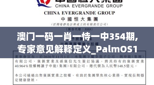 澳门一码一肖一恃一中354期,专家意见解释定义_PalmOS15.840